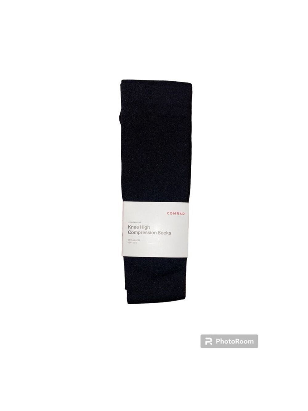 COMRAD | COMPANIONS - SOLID Knee-High Compression Socks Black XL
